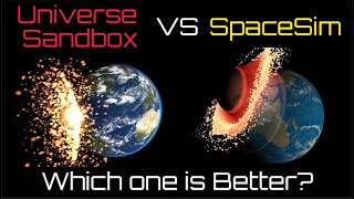 Universe Sandbox VS SpaceSim | 4K 60FPS screenshot 4