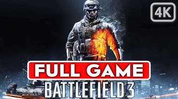 BATTLEFIELD 3 Gameplay Walkthrough Campaign FULL GAME [4K 60FPS PC] - No Commentary