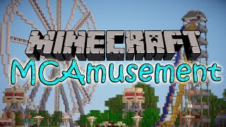 Water Slides, Swings, and More! ► Minecraft: Theme Parks - MCAmusement!