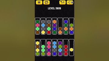 【Ball Sort Puzzle】Level.3609