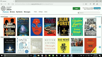 How to download "Cloud Library" from the Calgary Public Library website