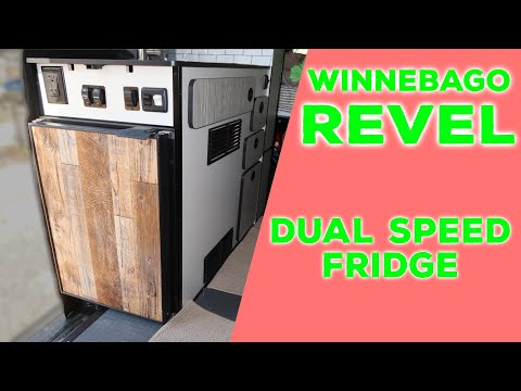 Refrigerator Night Mode Option | Winnebago Revel