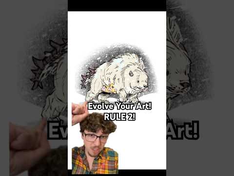 evolution helps art,