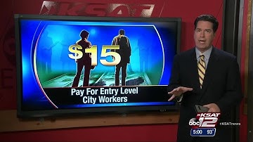 Video: New city budget might include $15 minimum wage