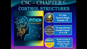 12TH - CHAPTER 6 - CONTROL STRUCTURES (PART 5)