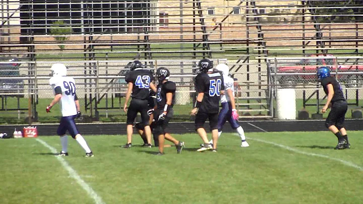 Good tackle on punt return #5 Essian - Hard hit