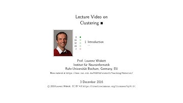 Cl 1 - Clustering (8 min)