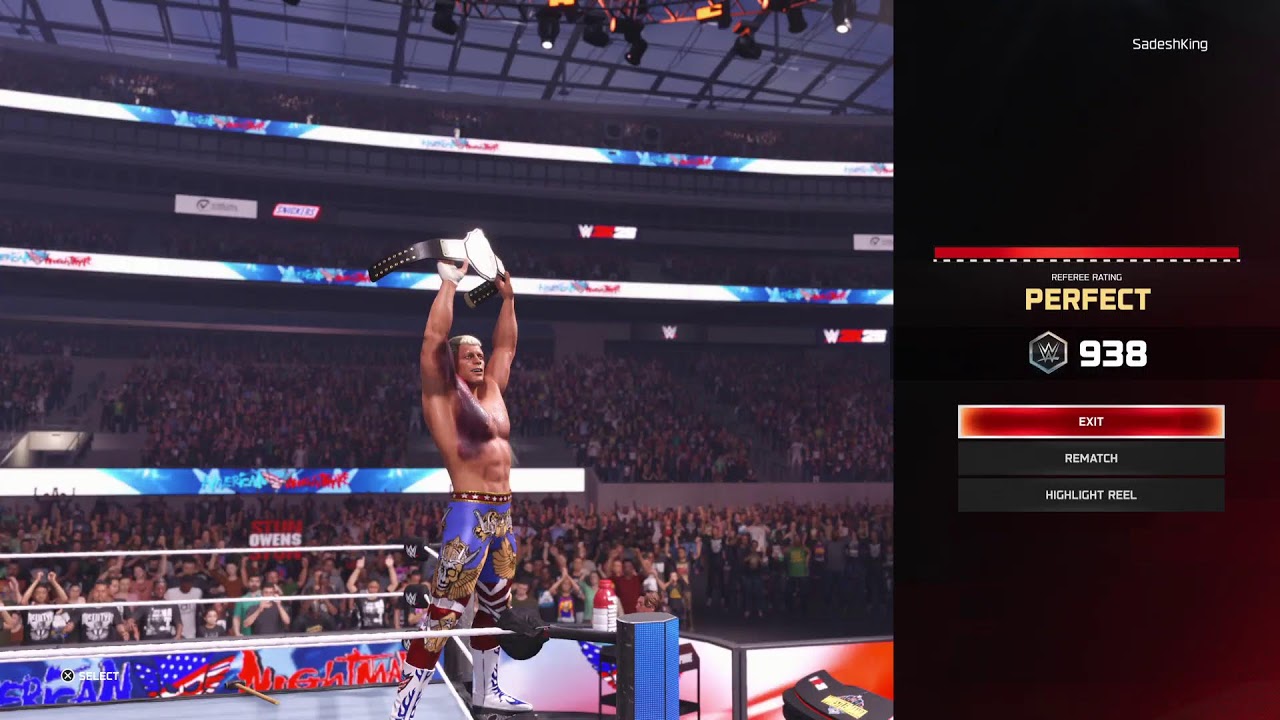 Final Wrestlemania 2K25 - Night 2