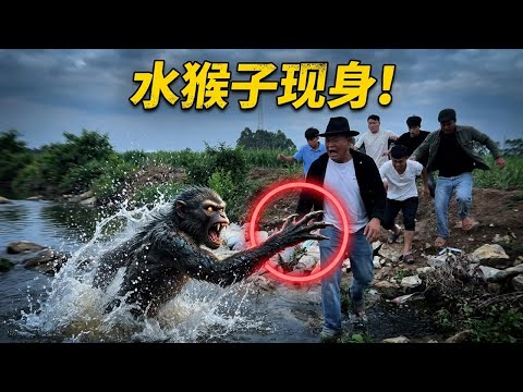 飞总以身犯险引诱水猴子上岸！就差那么一点，太可惜了！【漏总飞总】