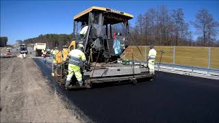 Układanie Masy Bitumicznej Na Obiekcie Ms-37 W Km 73360.