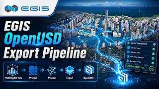 EGIS Geospatial-to-OpenUSD Terrain Export Pipeline | Technical Demo