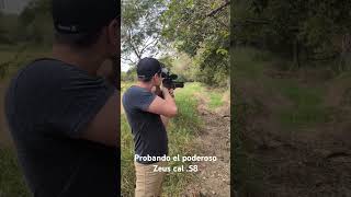 Impresionante El Poder Del Zeus Cal .58 De Aire Comprimido