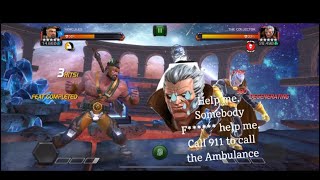 Mcoc 5 R5 Hercules Vs Collector. One Shot And Insane Damage. No Revive