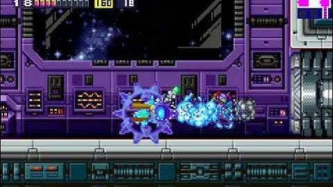 Metroid Fusion SA-X and Omega Metroid boss battles