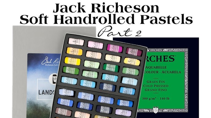 Jack Richeson Hand Rolled Soft Pastel - Color Wheel Set of 20