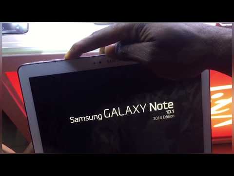 How to hard reset Samsung Galaxy Note 10.1