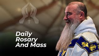 Monday April 14th 2025 | The Rosary and Mass From The Blue Army Shrine of Our Lady of Fatima