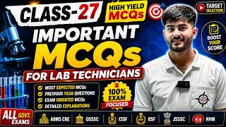 Lab Technician Important MCQs Class-27 By Sachin Punia #DMLT #BMLT #HSSC #AIIMS #BSF #RRB #PGI #2026
