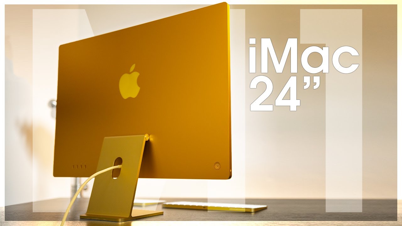 i Mac 24インチ M1 イエロー 2021 - デスクトップ型PC