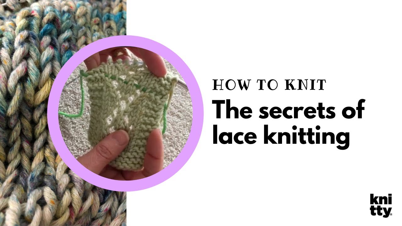 Узнайте секреты кружевного вязания.