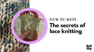 Learn the secrets of Lace Knitting