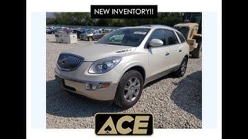 ACE AUTO PARTS - MN - CD0238 - 2008 ENCLAVE - ENGINE VIDEO