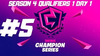 Fortnite Champion Series C2 S4 Qualifiers 1 Day 1 - Game 5 of 6