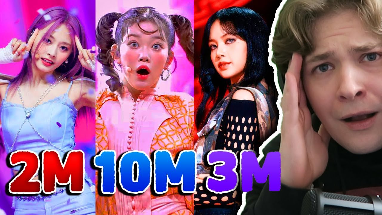 NON KPOP Fans React to Top 50 kpop Fancams of 2022 Girl Groups YouTube