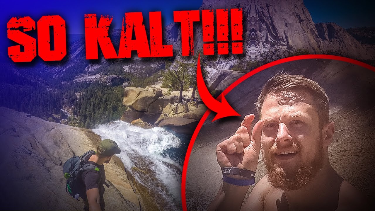 SO KALT!!! USA Yosemite National Park Outdoor Bushcraft Trekking Wandern Survival deutsch