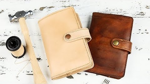 Making A Leather Journal Cover