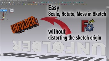 Easy Move, Rotate, Scale in Sketch without distorting the sketch origin or Plane / Freecad