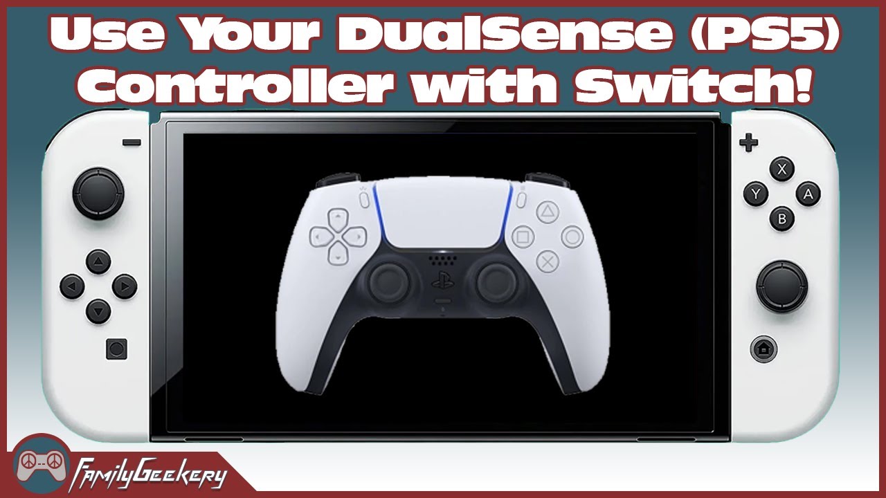 How to Connect a DualSense (PS5) Controller to Nintendo