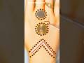 Easy Back Hand Mehndi Design |ArabicMehndi Design | Mehndi Design 2026 |#mehndi #dreamsmehndiarts