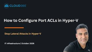 How to Configure Port ACLs in Hyper-V