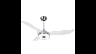 CARRO ICEBREAKER 60" 3-Blade Smart Ceiling Fan With LED Light Kit Part 1 UNBOXING & ASSEMBLY screenshot 3