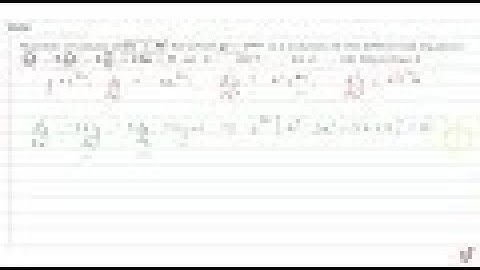 IIT JEE DIFFERENTIAL EQUATIONS Number of values of `m in N` for which `y=e^(m x)` is a   solution...