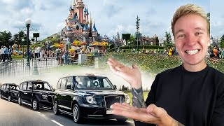 We Drove 100 Taxis to Disneyland! screenshot 5