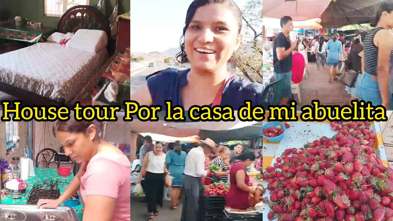 HOUSE TOUR EN CASA DE MI ABULITA+Con quien cren que fuimos a comer tacos+LIMPIEZA EN LA ESTUFA 