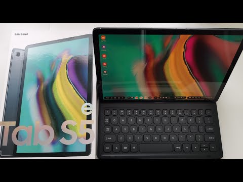 Samsung Tab S5e Keyboard Book Cover 2019
