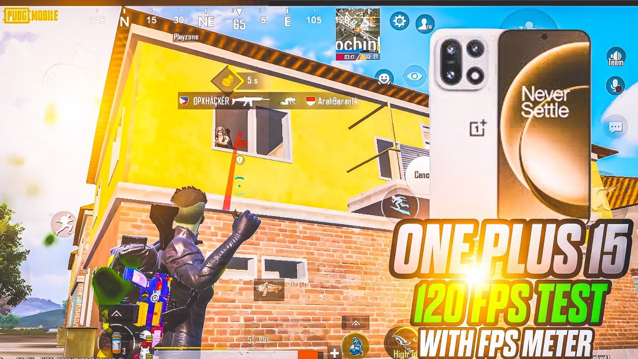 OnePlus 15 BGMI Gameplay 🔥 Smooth + Ultra Extreme | 120 FPS OP Experience | Oneplus 15