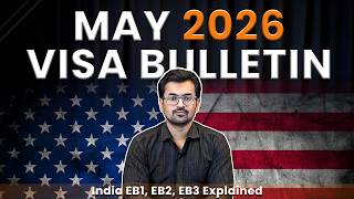May 2026 Visa Bulletin Explained | No Movement for India + EB5 Warning