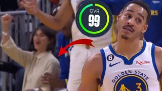 courtside baddies make Jordan Poole turn into the GOAT