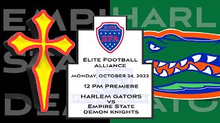 EFA Playoffs - Harlem Gators vs. Empire State Demon Knights - October 23, 2022