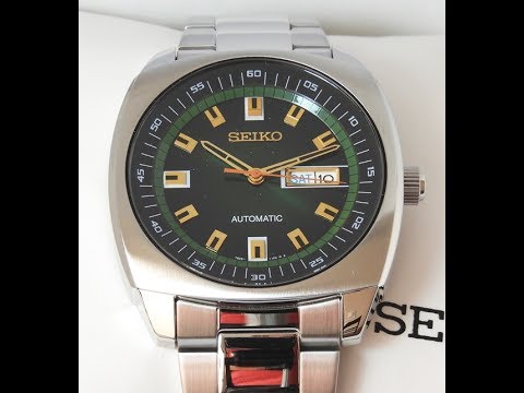 Seiko Recraft Automatic - Snkm97 - YouTube