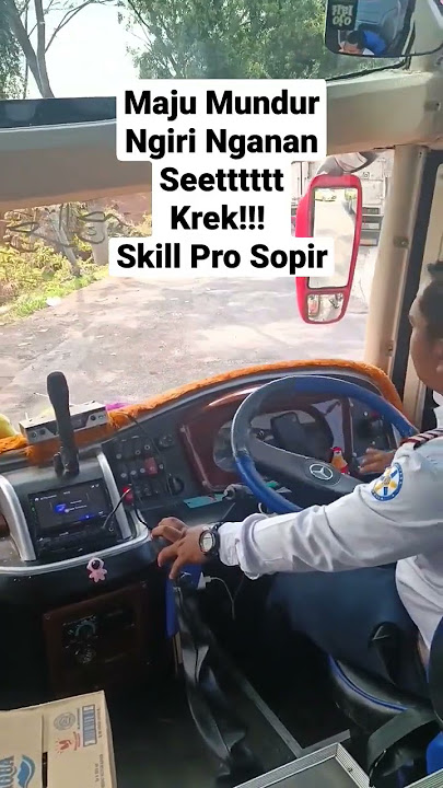 Skill Pro Driver Bus saat markir!! #shorts #parkir #jalanjalan
