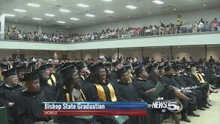 Bishop State Students Celebrate Graduation