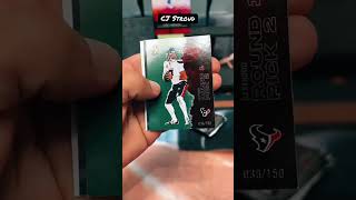CJ Stroud for the #texans out of #topps #signatureclass #footballcards #cardcollector