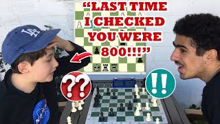 12 Year Old Prodigy Stunned At His Strong Play! Feisty Forest vs Turbo Taja