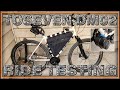 TOSEVEN DM02 Ebike Conversion Motor Ride Testing, Thermal Performance