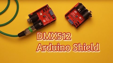DMX512 Arduino Shield - The Best Arduino Shield for Professional Use!